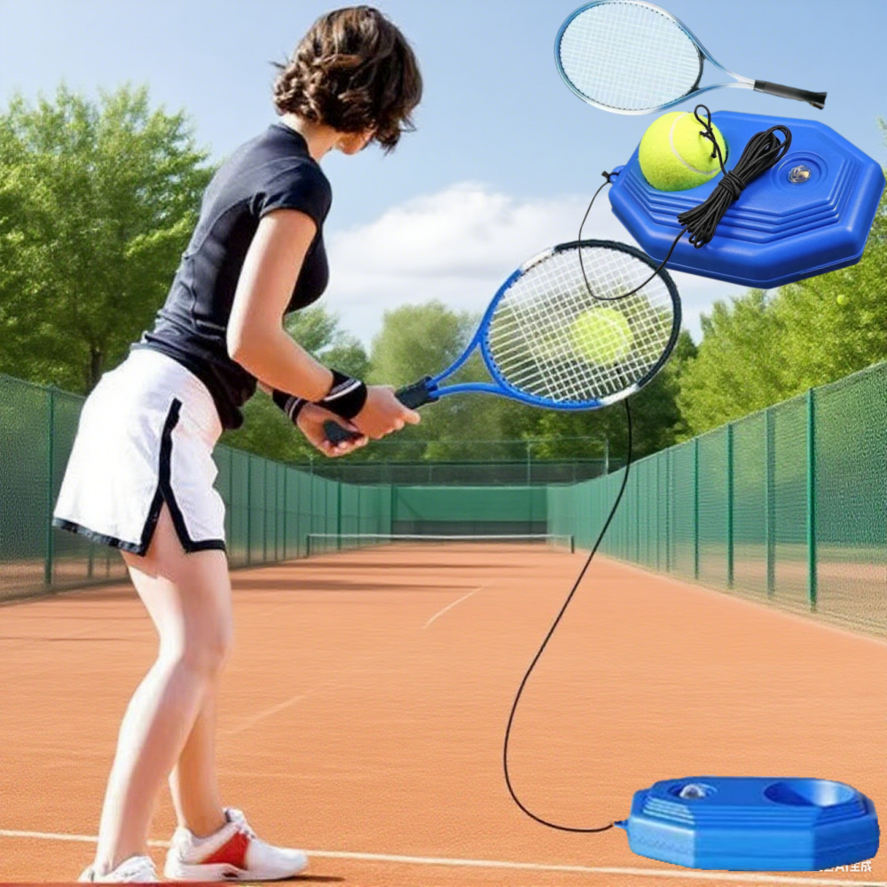 Badminton Smash - Portable Single Player Tennis Coach Tennis