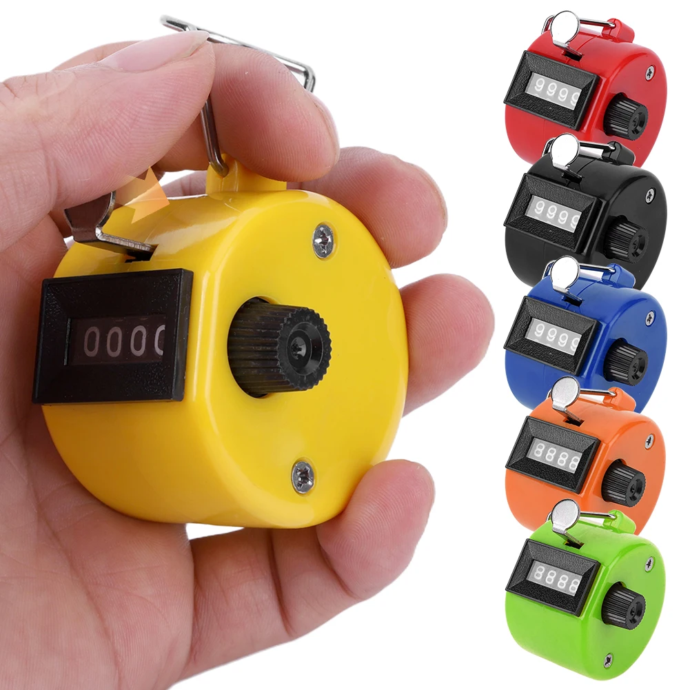 Badminton Counter - Handheld Tally Counter 4-Digit Number Count