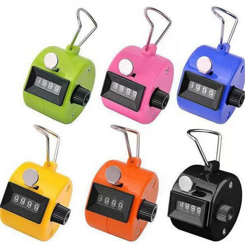 Badminton Counter - 1PC Handheld 4-Digit Mechanical Manual Tally