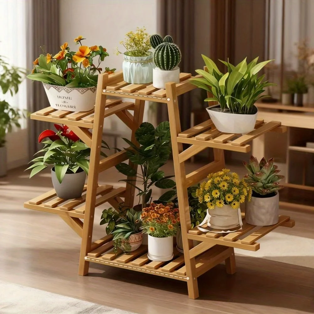 Badminton Live - Flower Stand Storage Rack Indoor Potted