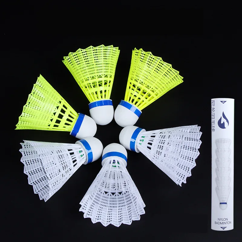 Badminton Nylon Shuttlecock - Sports Entertainment Badminton Shuttlecocks Training Equipment