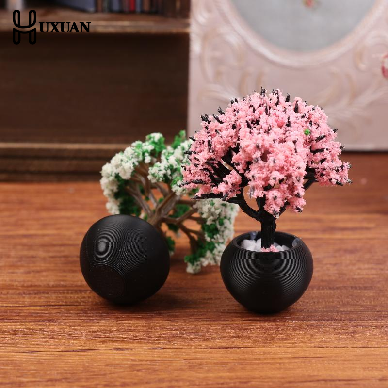 Badminton Live - 1/12 Dollhouse Simulation Green Plant Potted