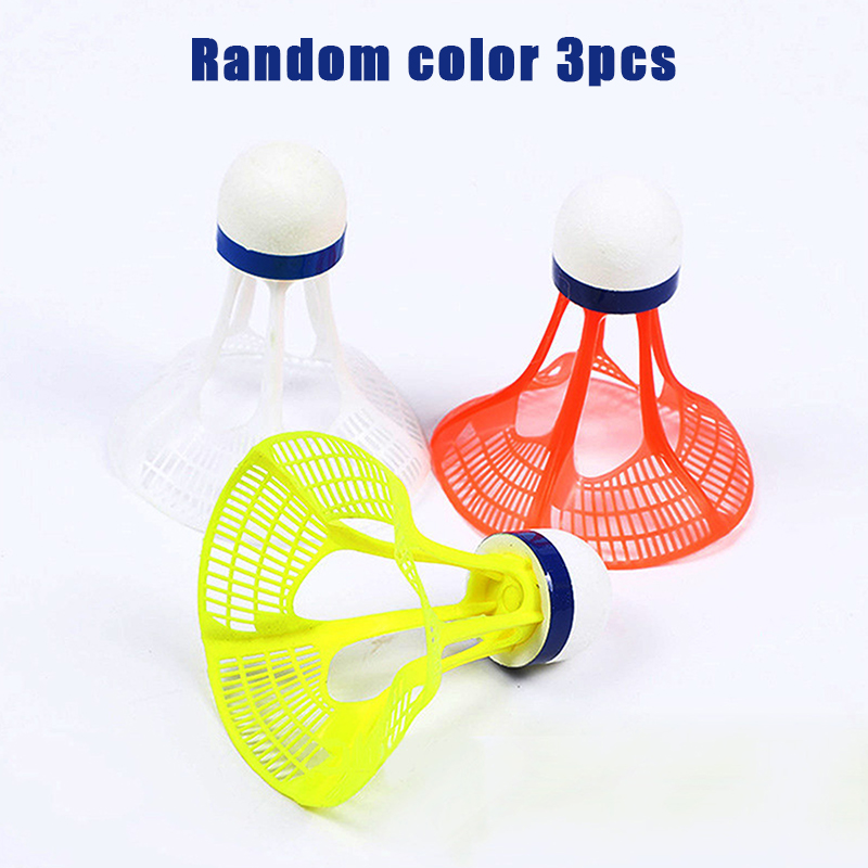 Badminton Nylon Shuttlecock - 3 Pcs Windproof Badminton Wind Resistance