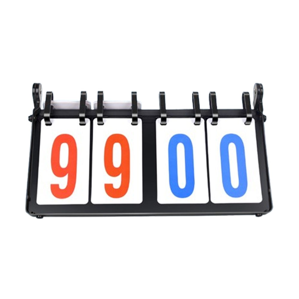 Badminton Counter - 4-Digit Digital Sports Scoreboard Plastic Waterproof