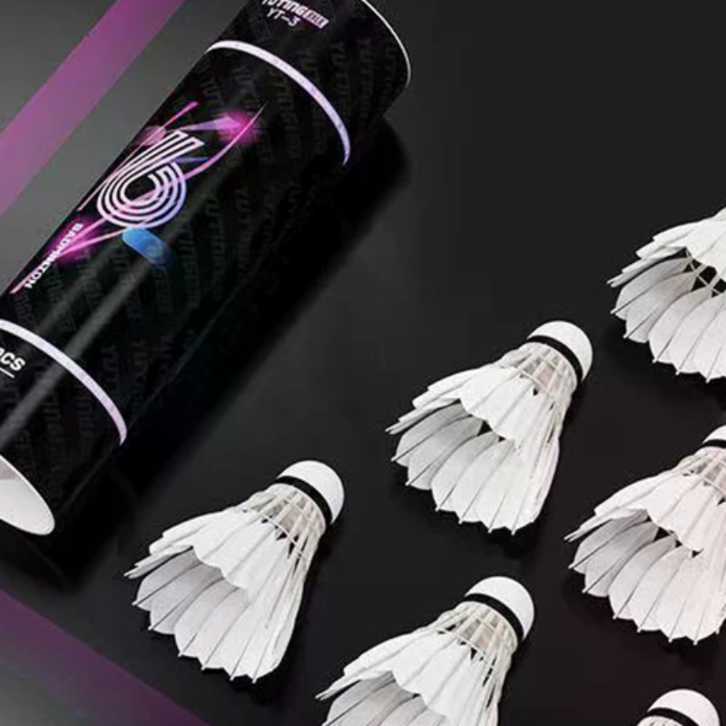Badminton Bwf - 3/6Pcs Badminton Balls Shuttlecock White Goose