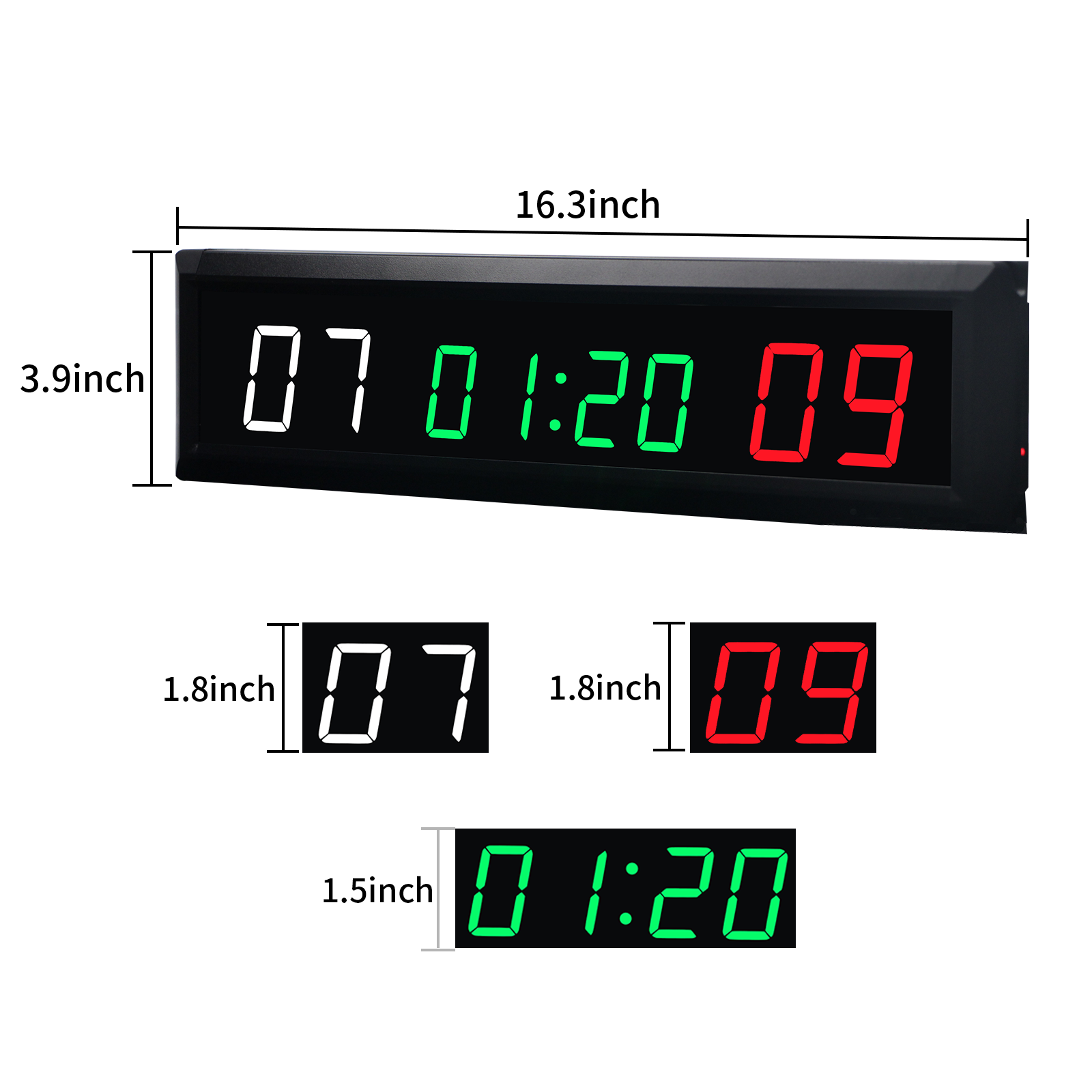 Ganxin 1.8 Inch Remote Control - Scoreboard Digital recension och pris