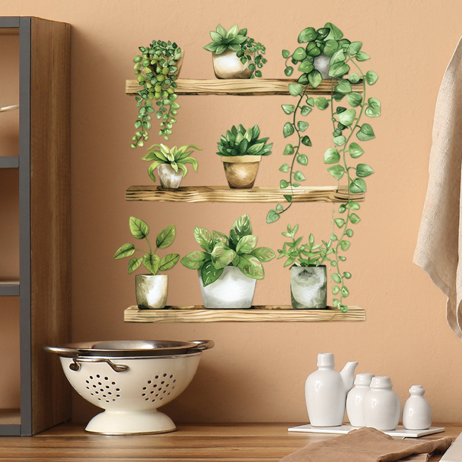 1pc Green Plant Potted Cute Ca - Badminton Live recension och pris