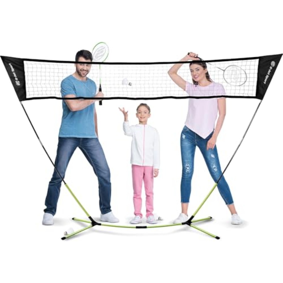 Badminton Net Rackets Shuttlec - Badminton Fun Game recension och pris