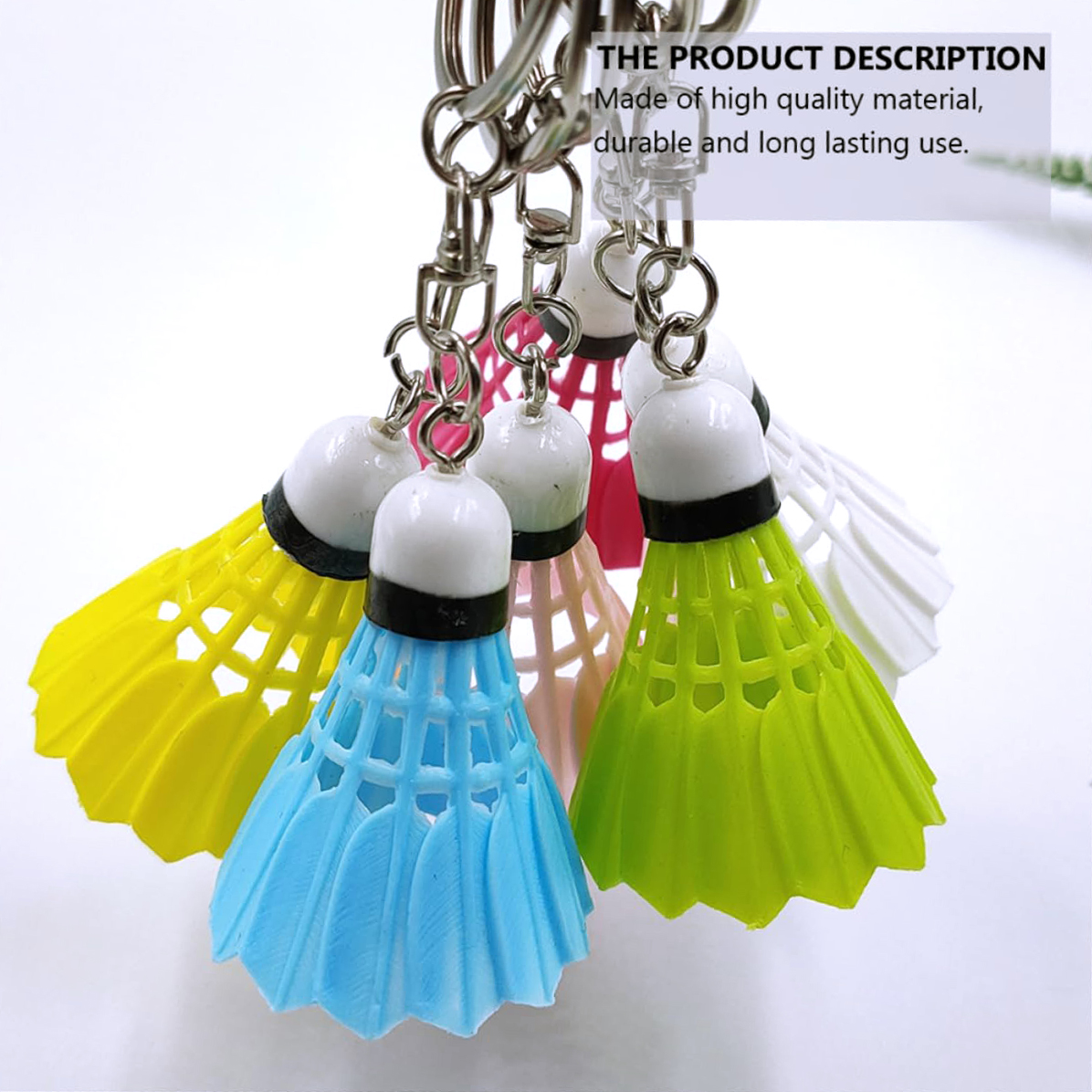 60Pcs 6 Colors Cute Badminton  - Badminton Bwf recension och pris