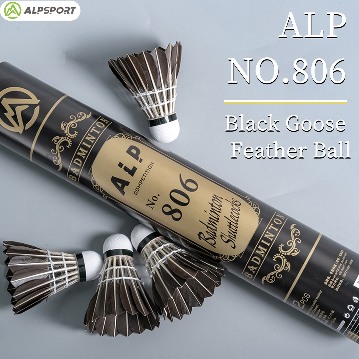 ALP 806 Badminton Shuttlecocks - Badminton Nylon Shuttlecock recension och pris