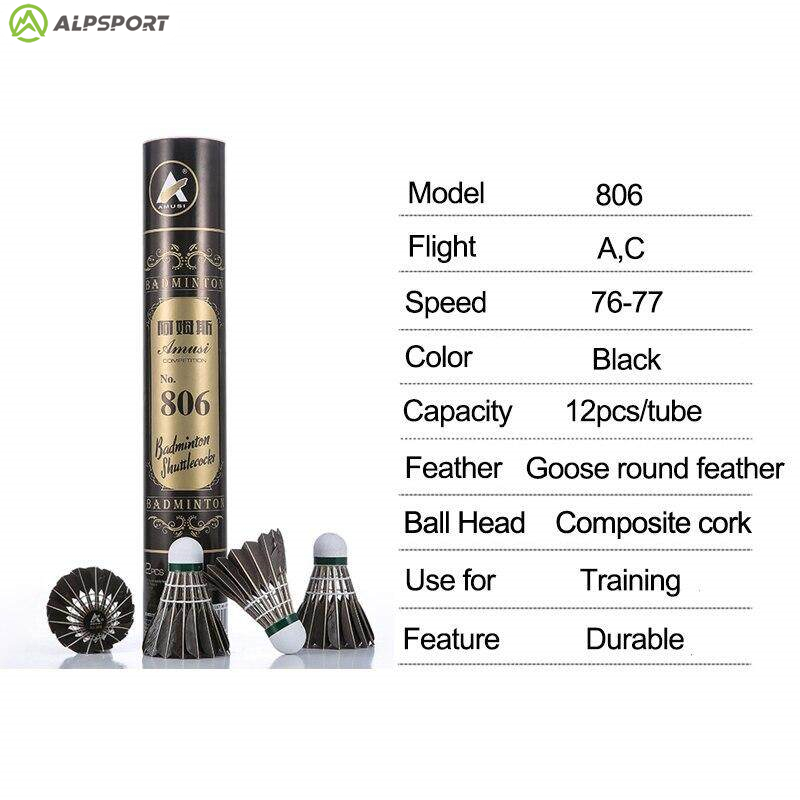 ALP 806 Badminton Shuttlecocks - Badminton Nylon Shuttlecock recension och pris