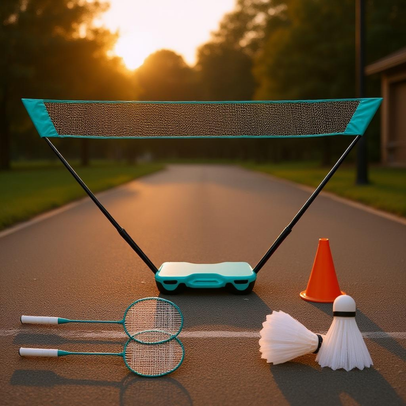Badminton Net Frame Kit Compac - Badminton Netting recension och pris