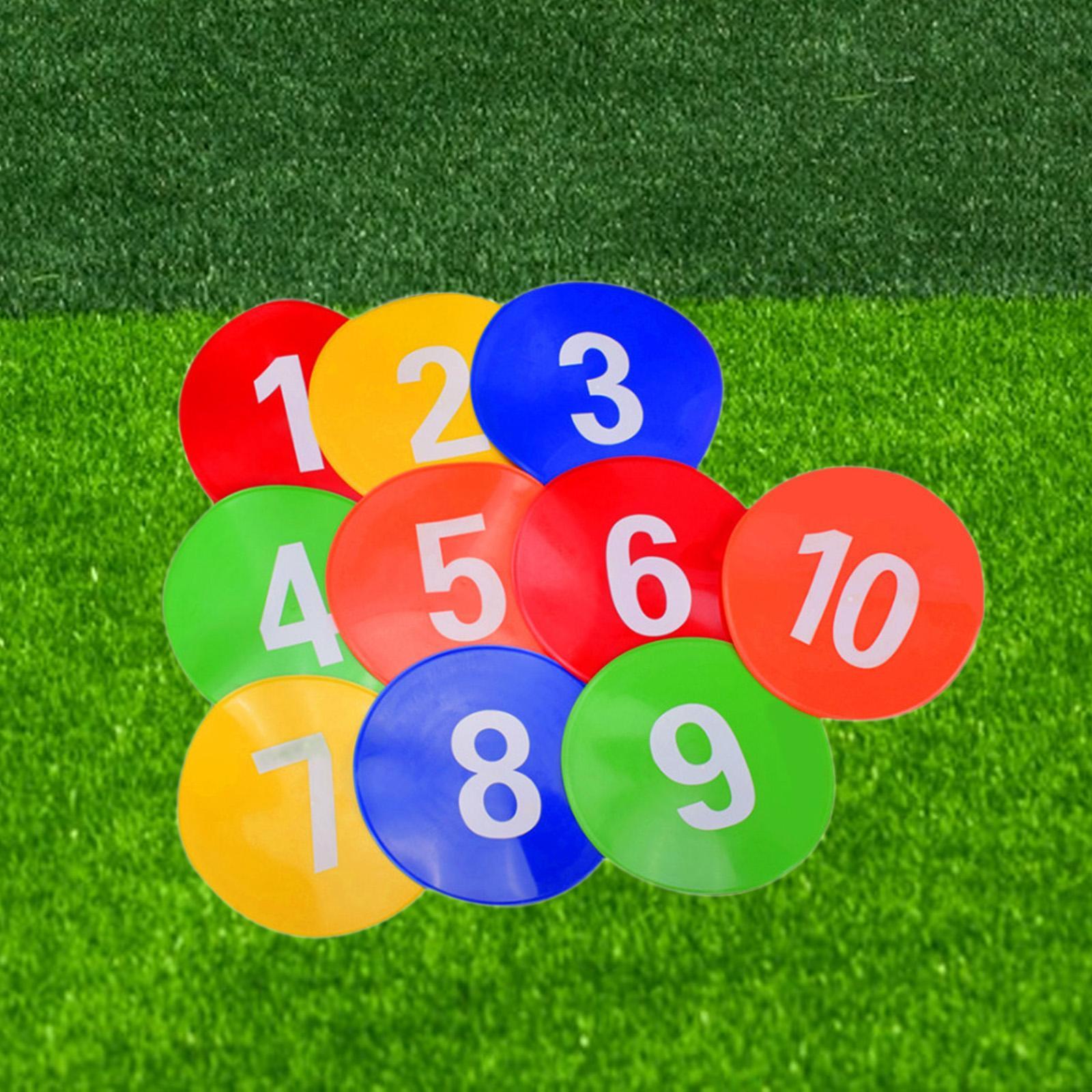 Soccer Flat Cones PVC Markers  - Court Marker Cone recension och pris