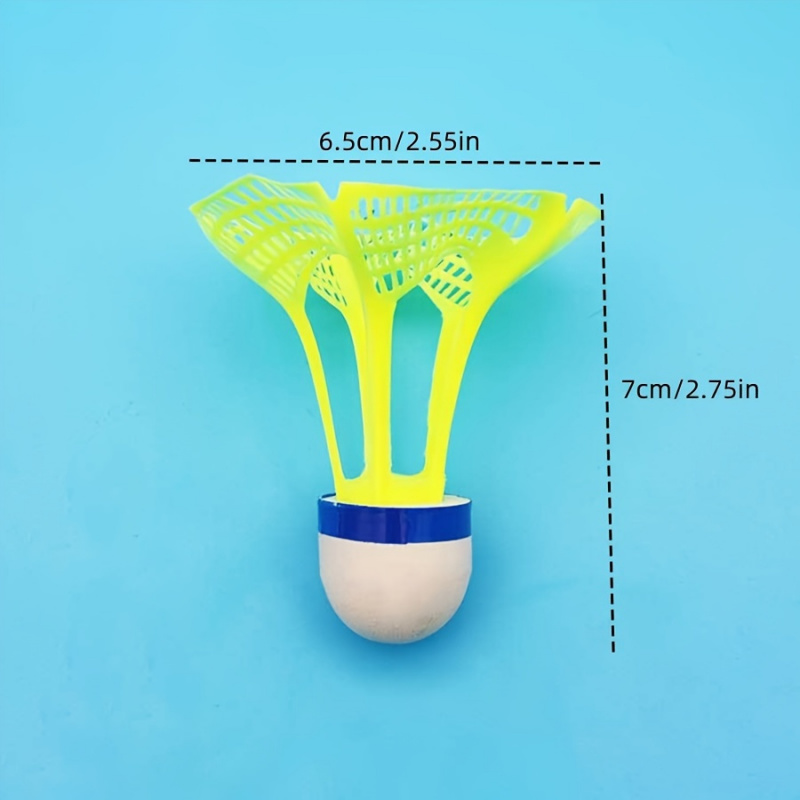 10pcs Wind-Resistant Badminton - Badminton Nylon Shuttlecock recension och pris