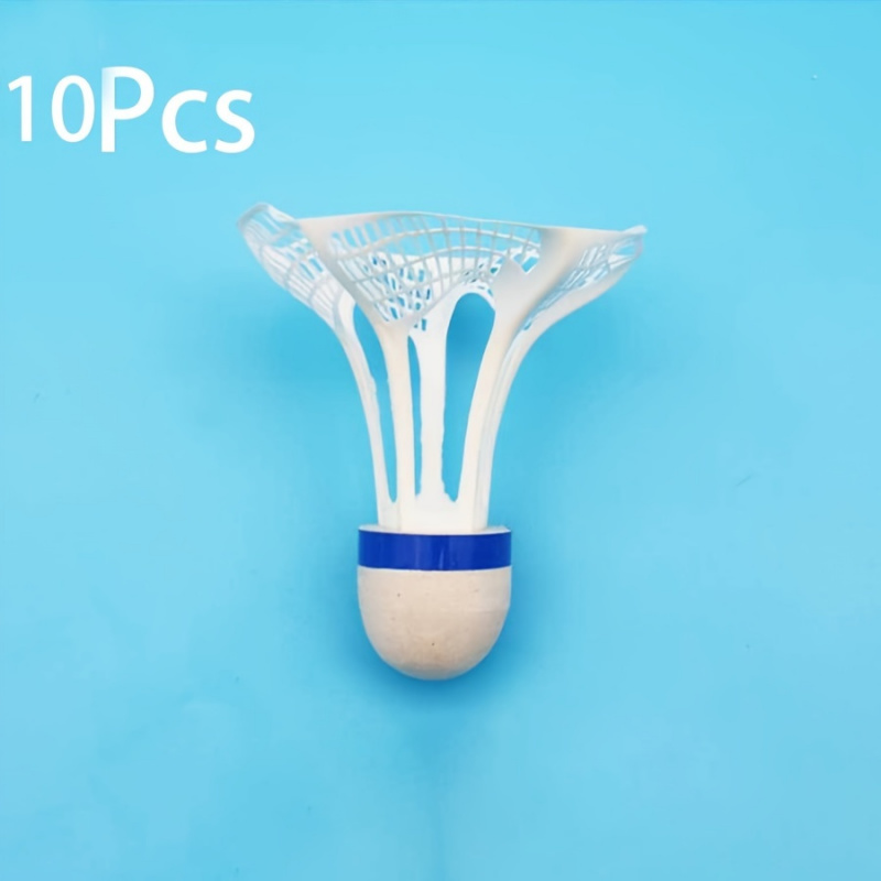 10pcs Wind-Resistant Badminton - Badminton Nylon Shuttlecock recension och pris