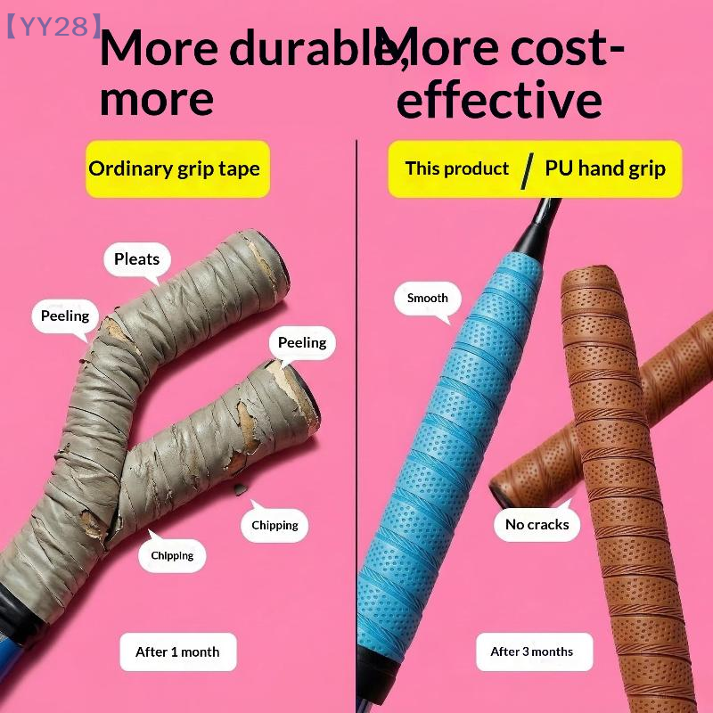 【YY28】2Pcs Tennis Racket Overg - Badminton Grip Tape recension och pris