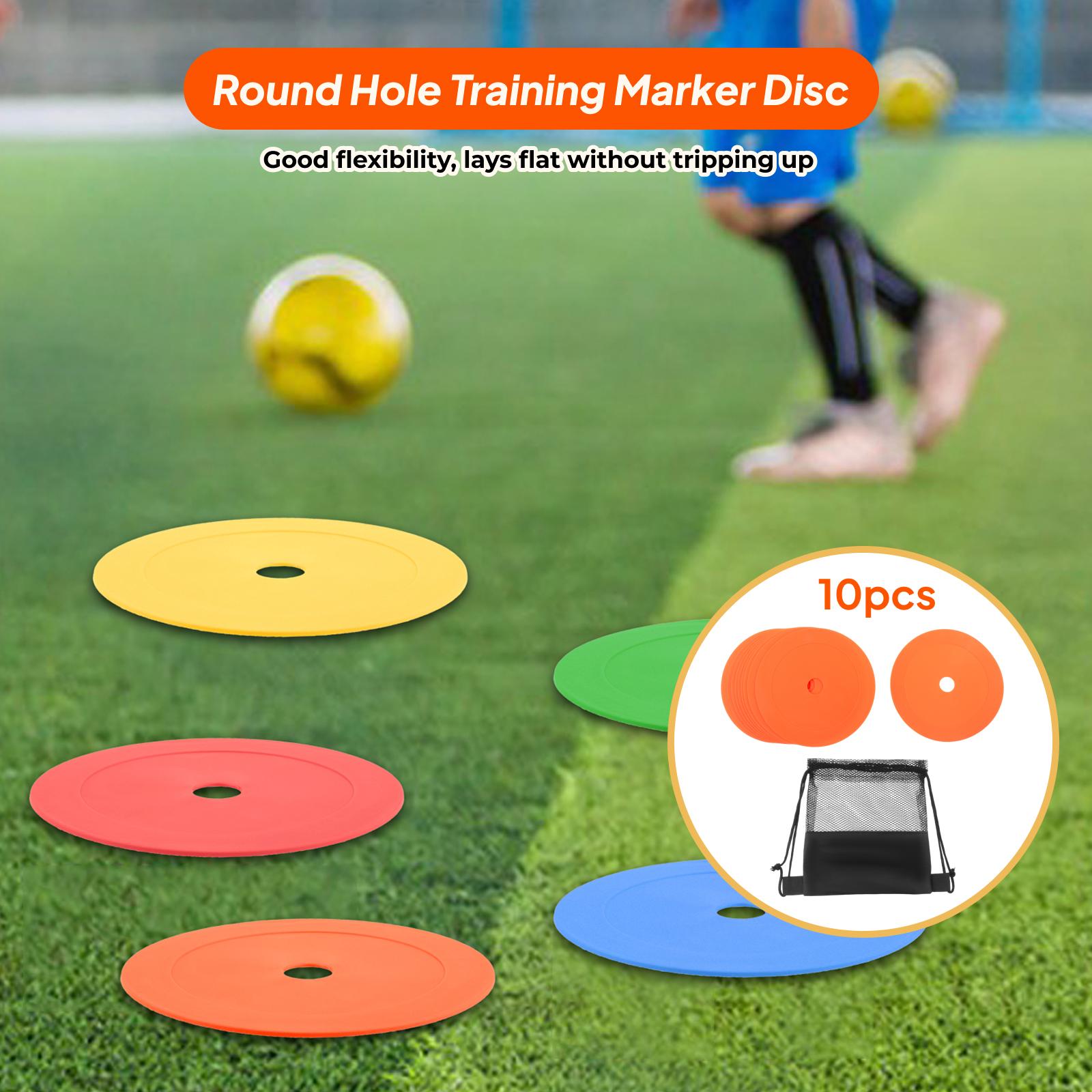 10x Flat Cones 6 inch Field Co - Court Marker Cone recension och pris