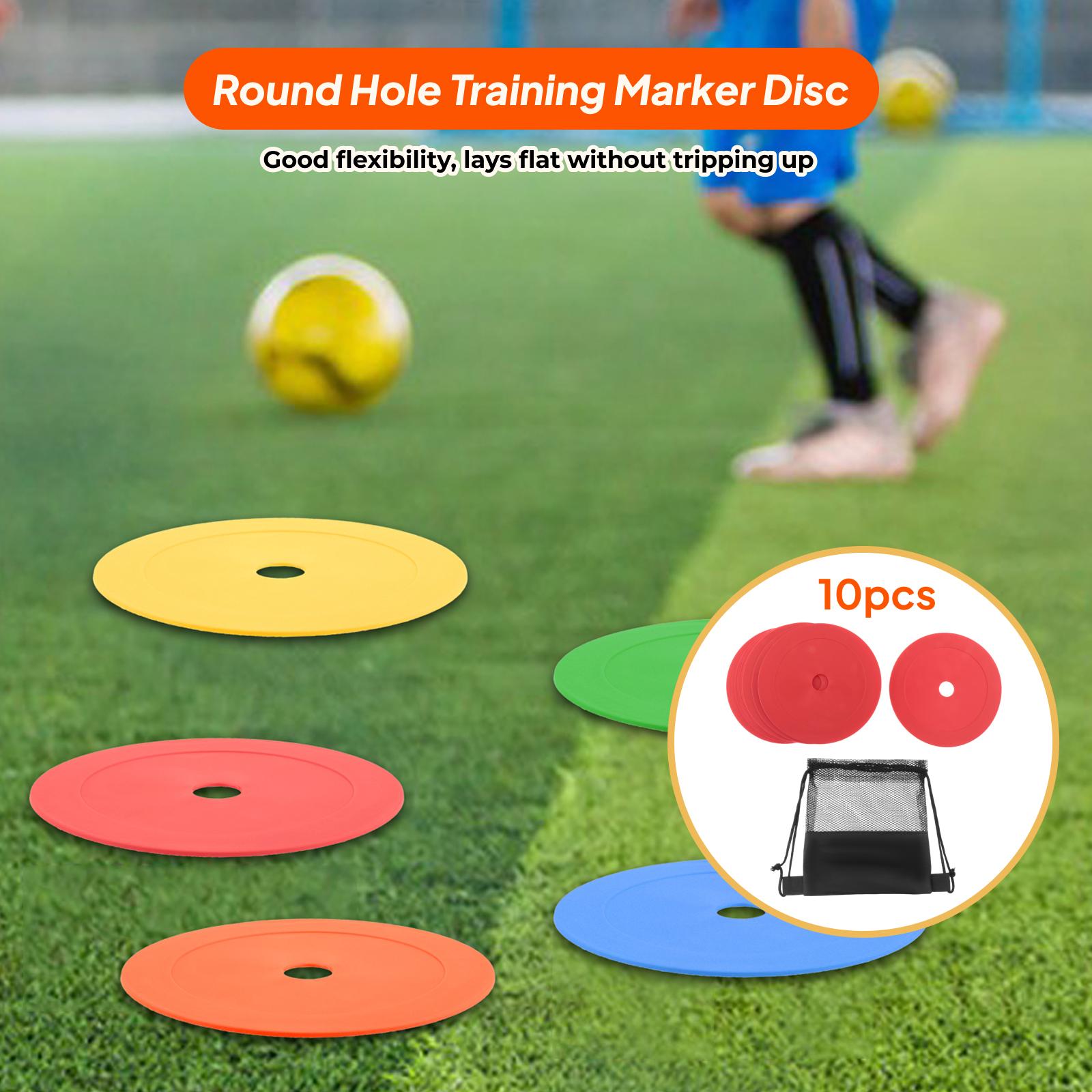 10x Flat Cones 6 inch Field Co - Court Marker Cone recension och pris