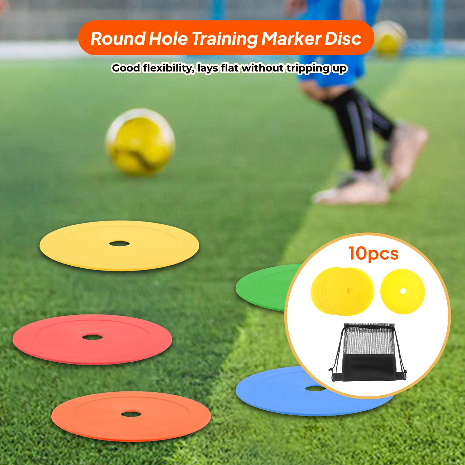 10x Flat Cones 6 inch Field Co - Court Marker Cone recension och pris