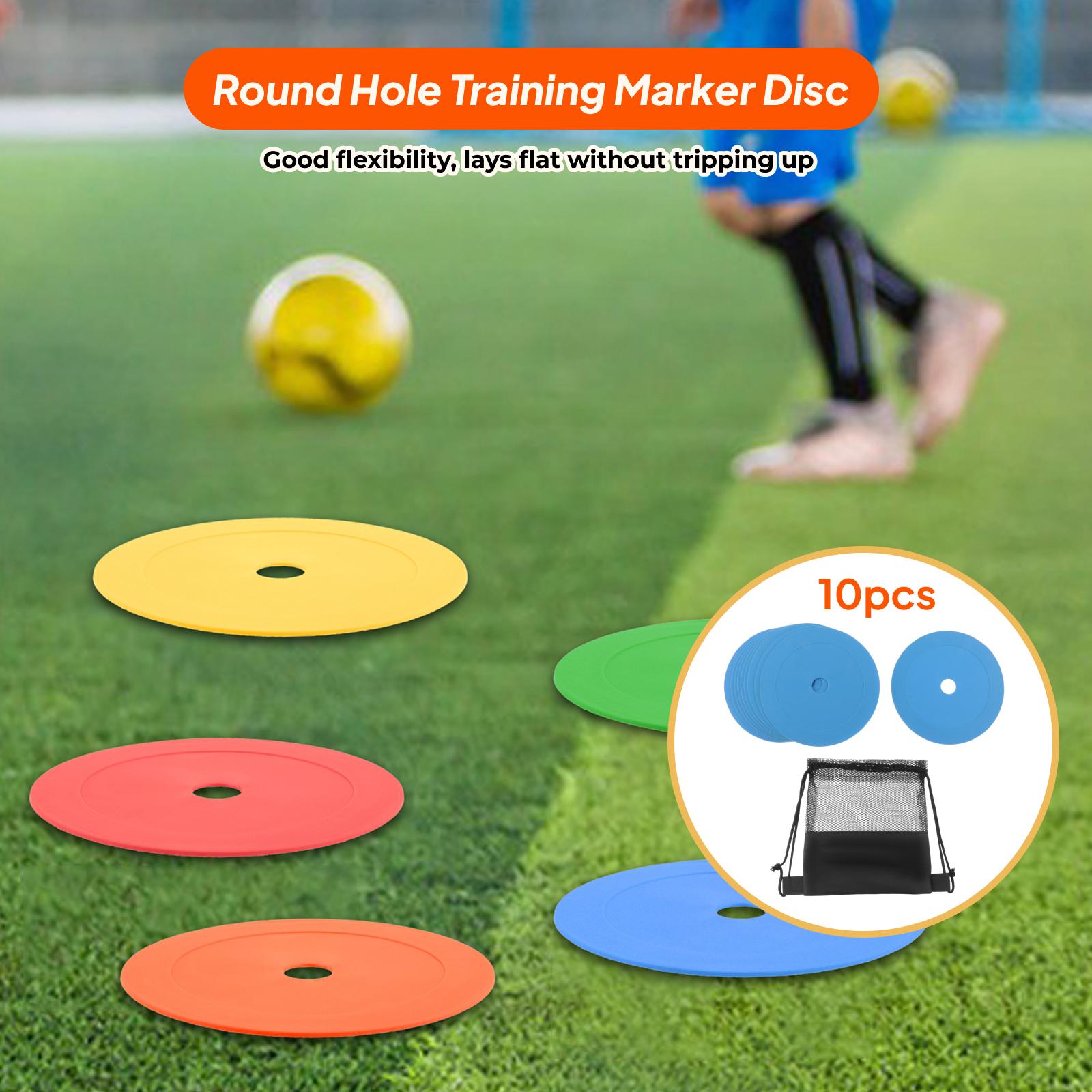 10x Flat Cones 6 inch Field Co - Court Marker Cone recension och pris
