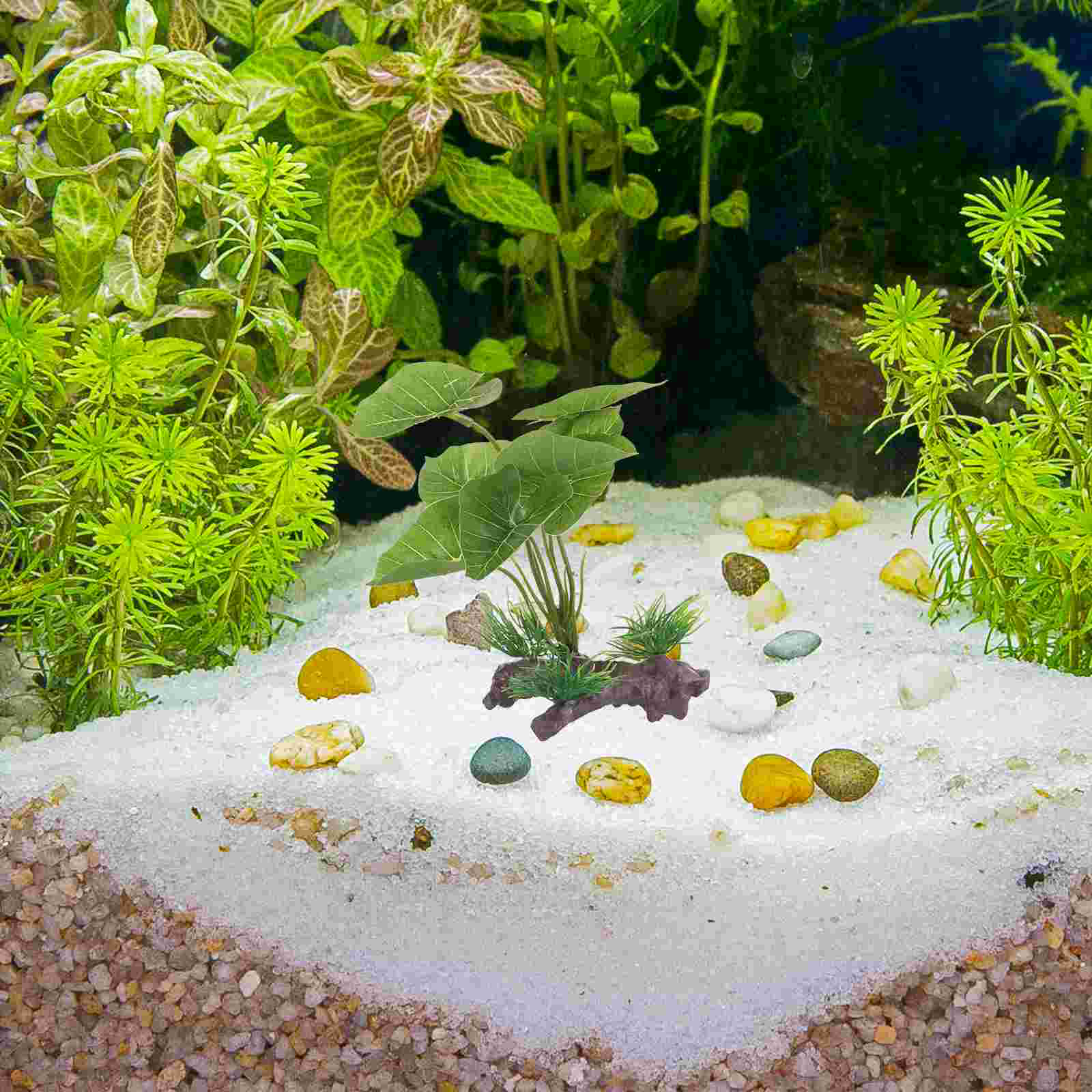 Fish Tank Artificial Water Pla - Badminton Live recension och pris