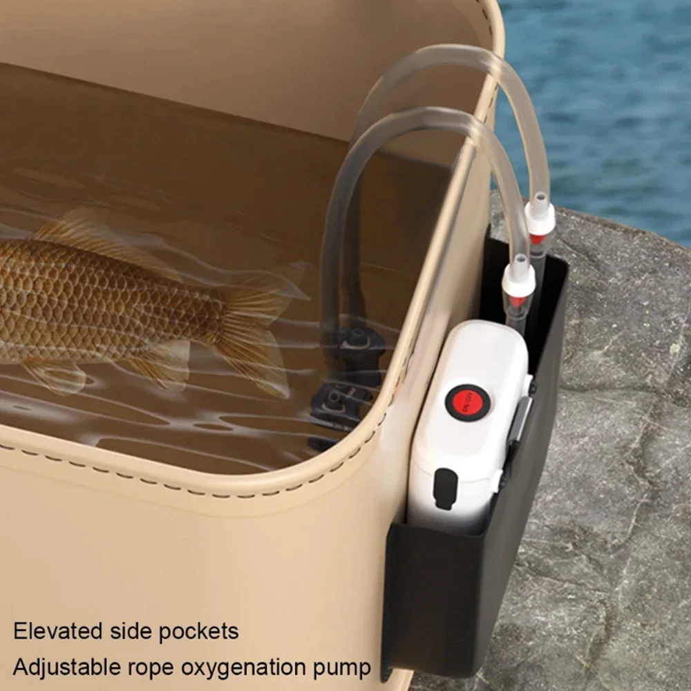 Outdoor Fishing Bucket Foldabl - Badminton Live recension och pris