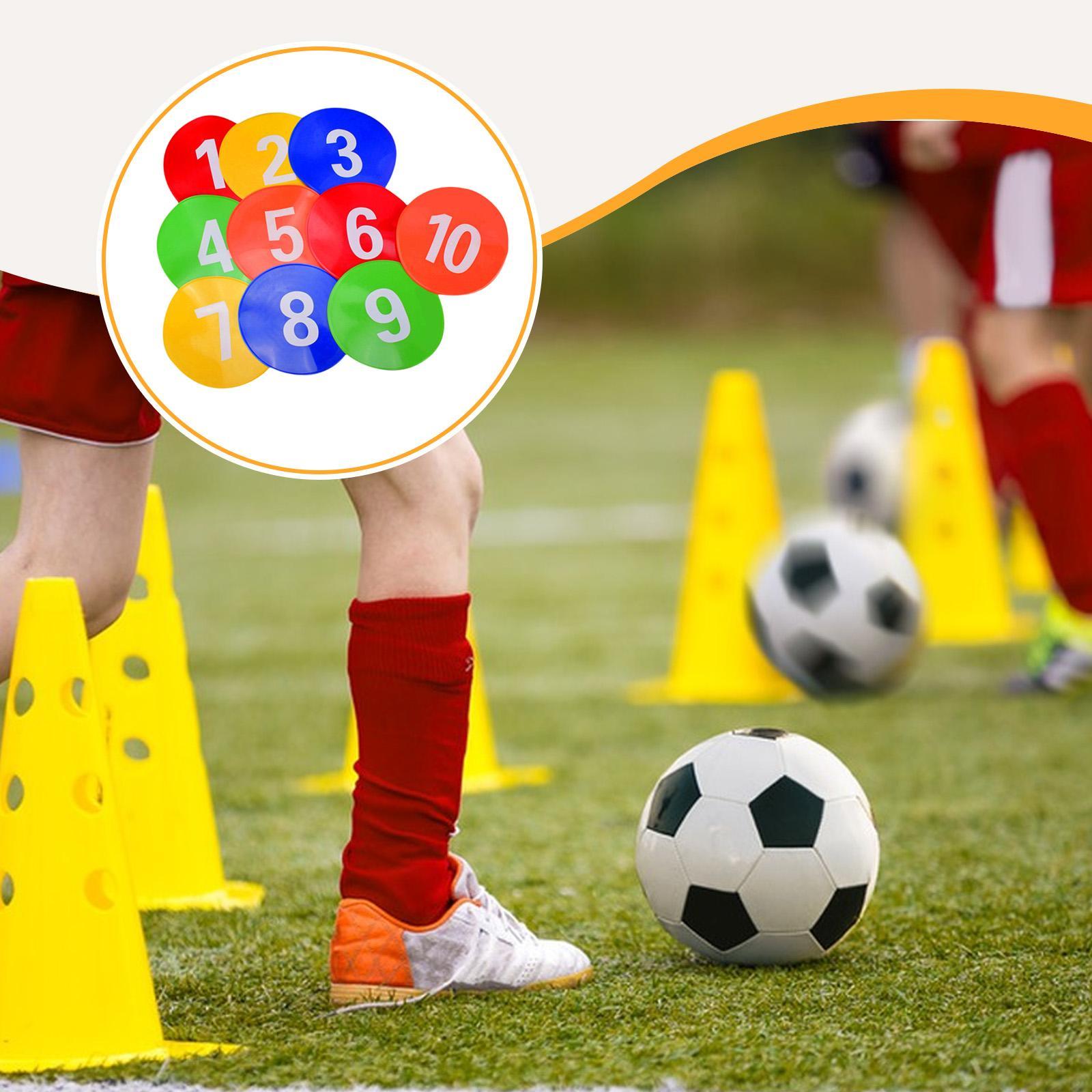 Spots Markers Flat Cones Non S - Court Marker Cone recension och pris