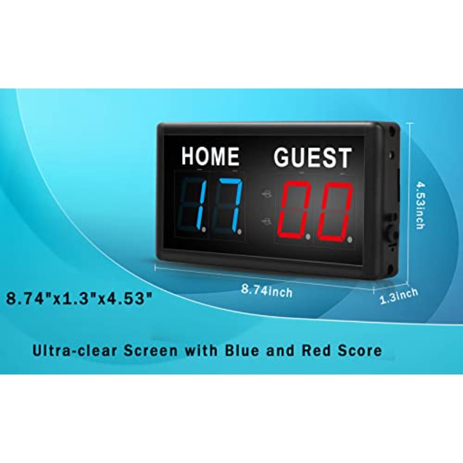 Score Keeper Portable Led Digi - Scoreboard Digital recension och pris