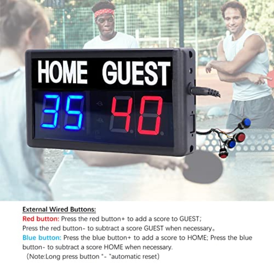 Score Keeper Portable Led Digi - Scoreboard Digital recension och pris