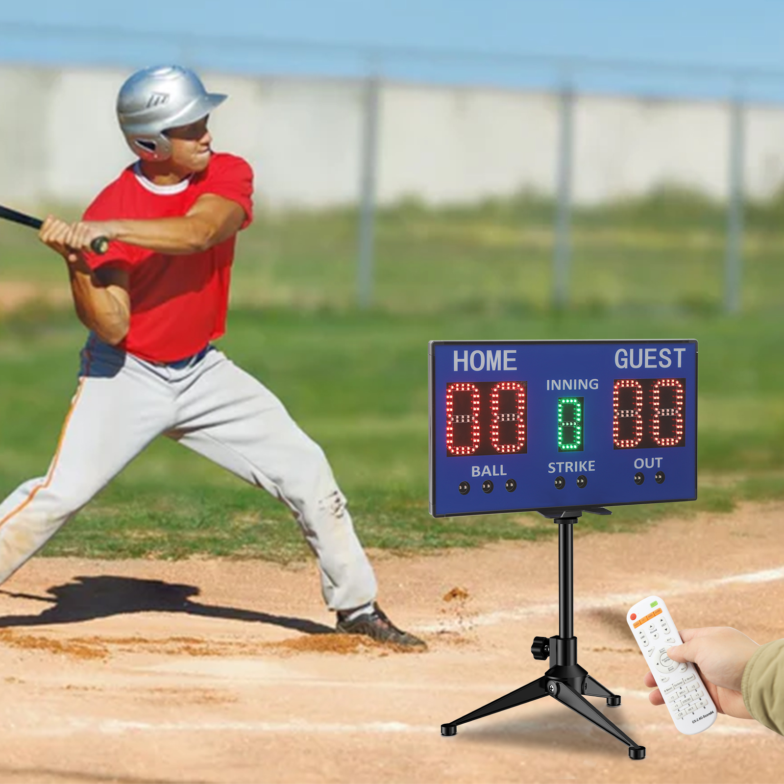 Electronic Baseball Scoreboard - Scoreboard Digital recension och pris