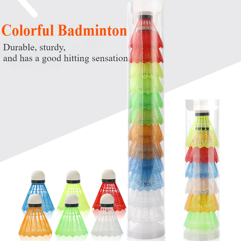 12 Pcs/Set Colorful Shuttlecoc - Badminton Bwf recension och pris
