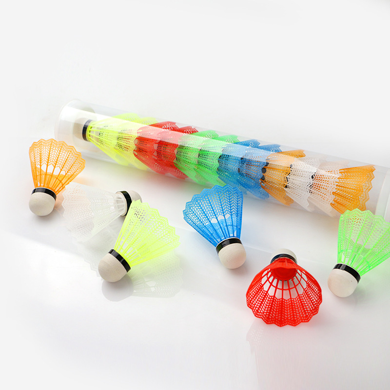 12 Pcs/Set Colorful Shuttlecoc - Badminton Bwf recension och pris