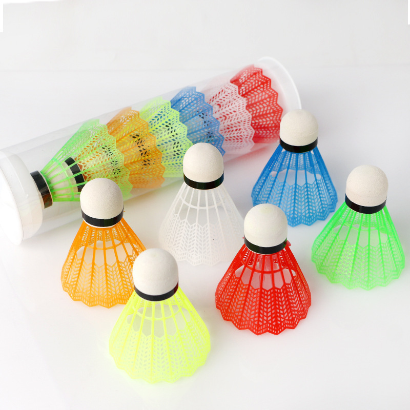 12 Pcs/Set Colorful Shuttlecoc - Badminton Bwf recension och pris