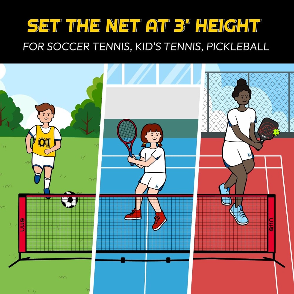 Adjustable Badminton Net - Mul - Badminton Netting recension och pris