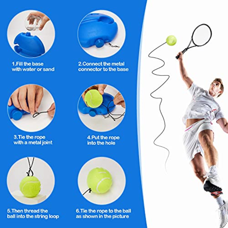 Solo Tennis Trainer Rebound Po - Badminton Smash recension och pris