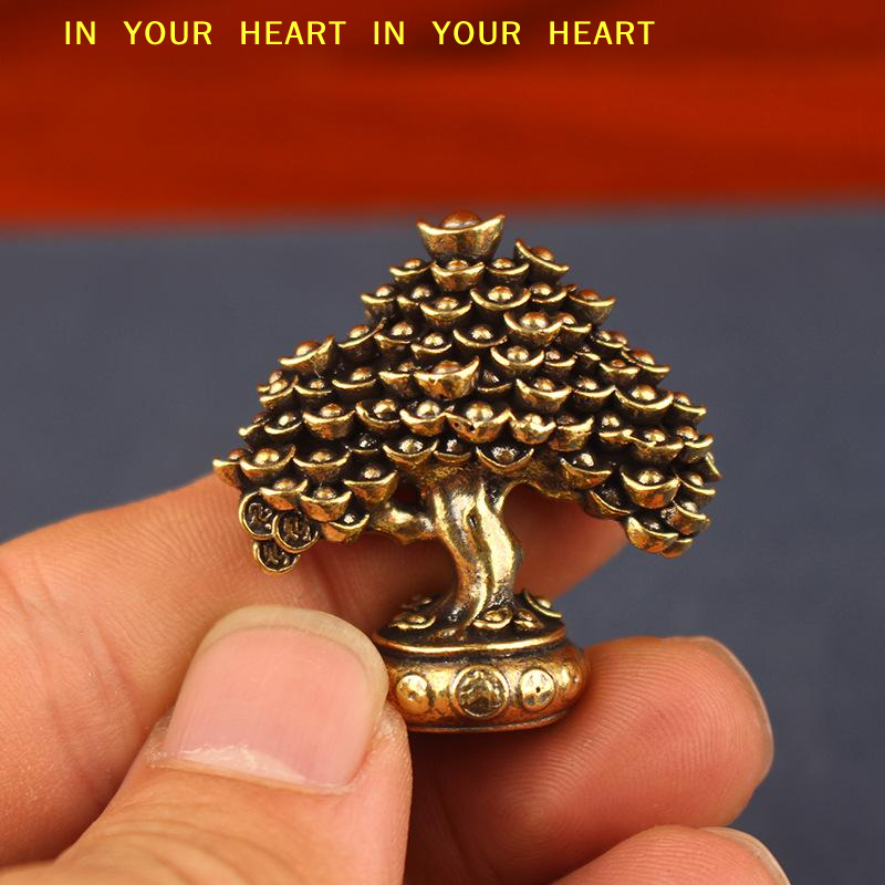 【X】Brass Fortune Tree Ornament - Badminton Live recension och pris