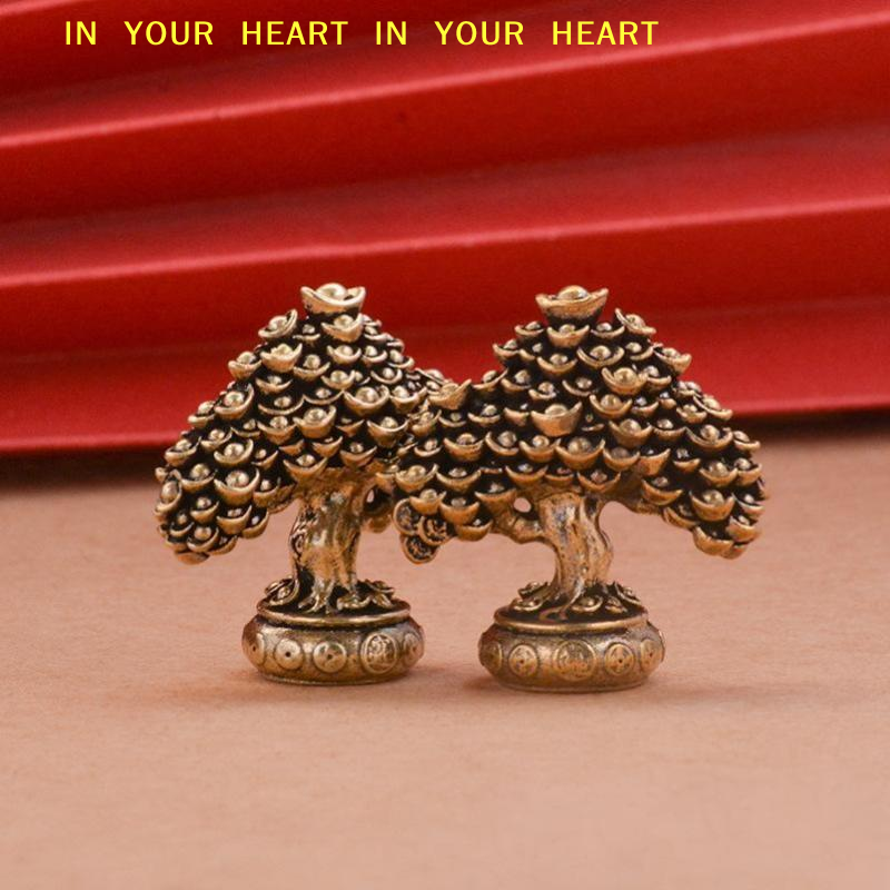 【X】Brass Fortune Tree Ornament - Badminton Live recension och pris