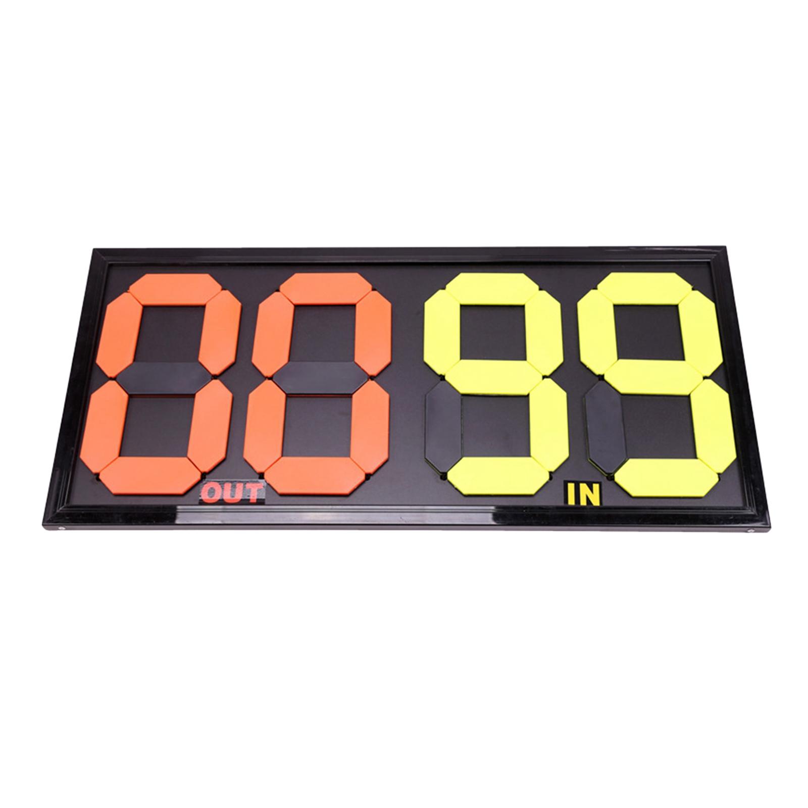 4 Digit Football Substitution  - Scoreboard Digital recension och pris