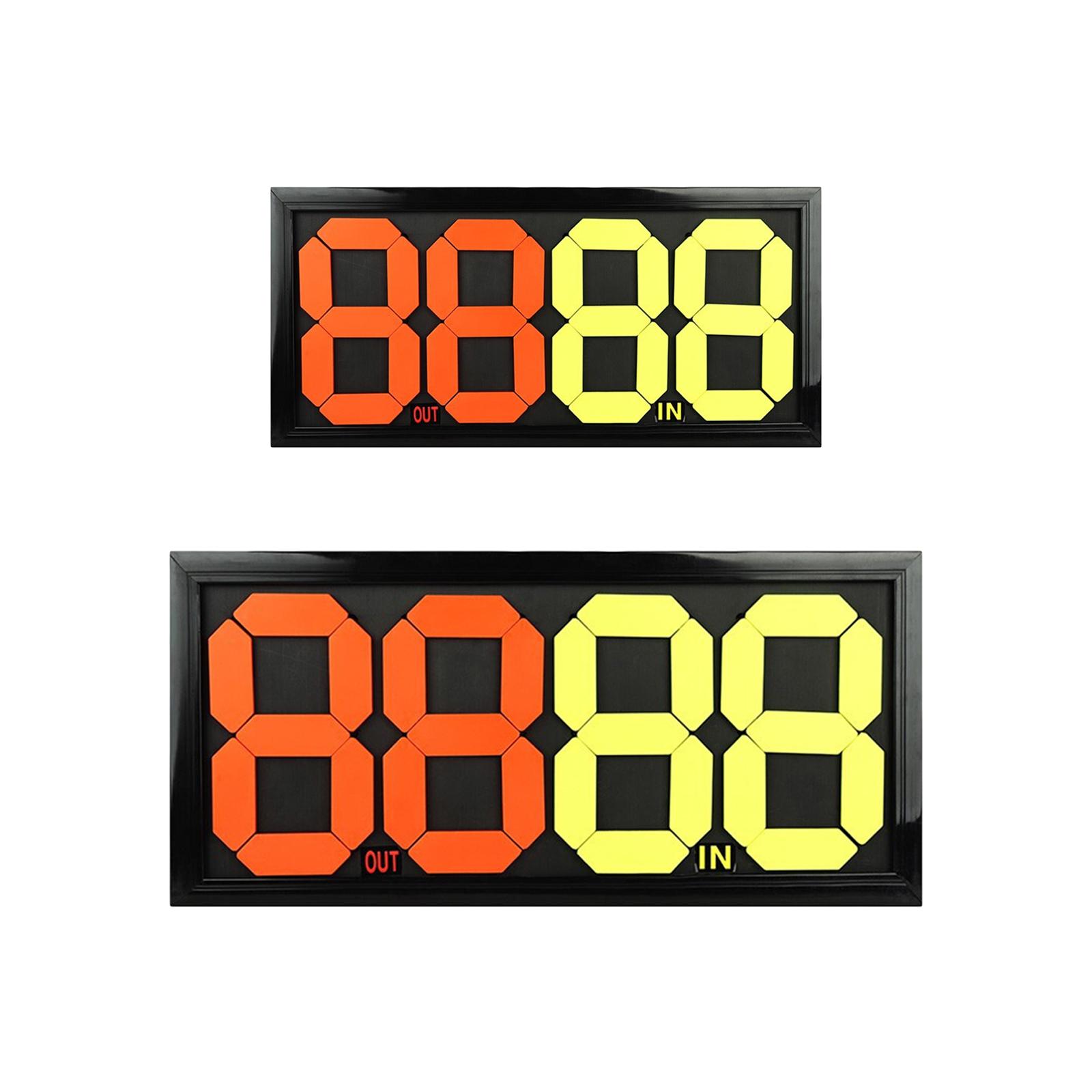 4 Digit Football Substitution  - Scoreboard Digital recension och pris