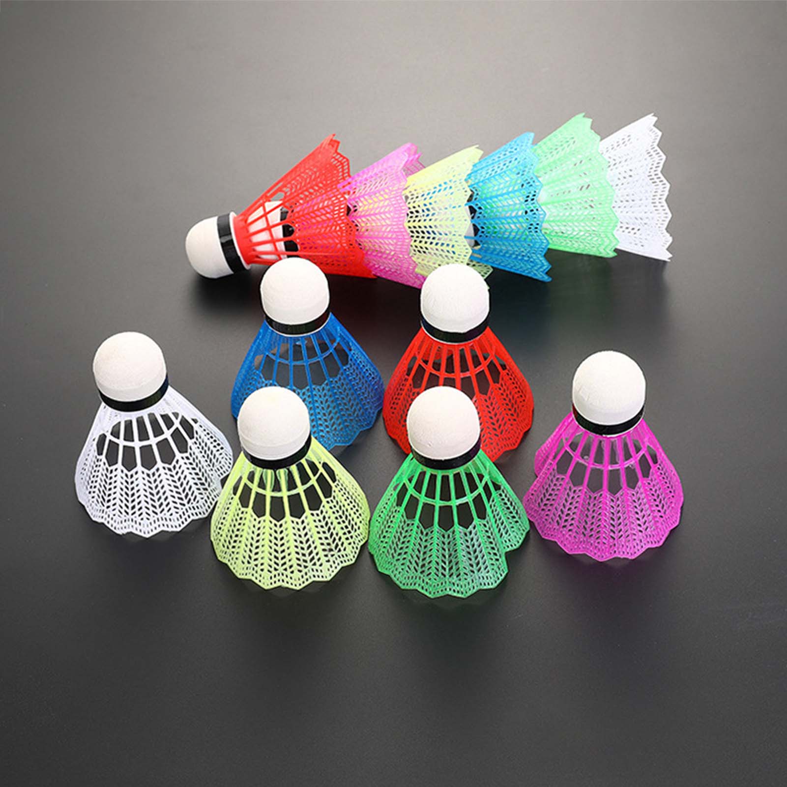 12pcs White Badminton Shuttlec - Badminton Fun Game recension och pris