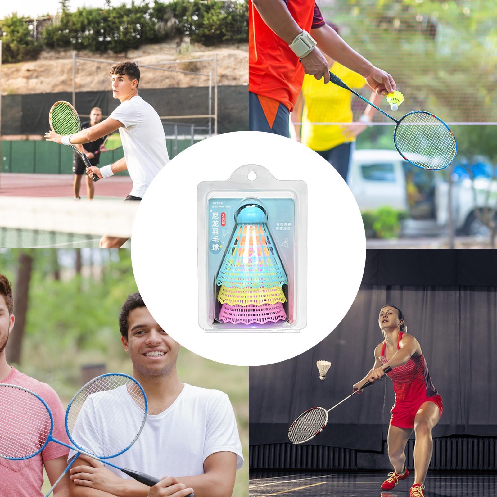 Luminous Badminton 3-Piece Glo - Badminton Nylon Shuttlecock recension och pris
