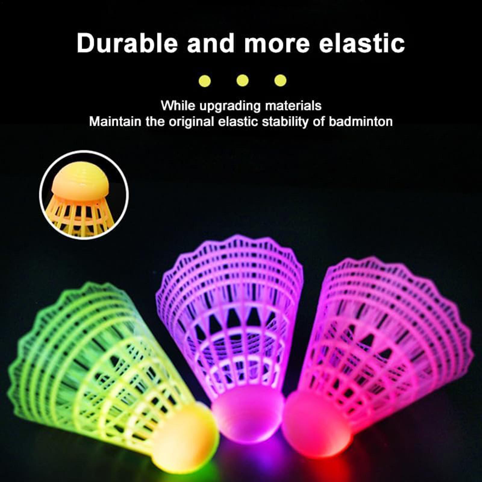 Luminous Badminton 3-Piece Glo - Badminton Nylon Shuttlecock recension och pris