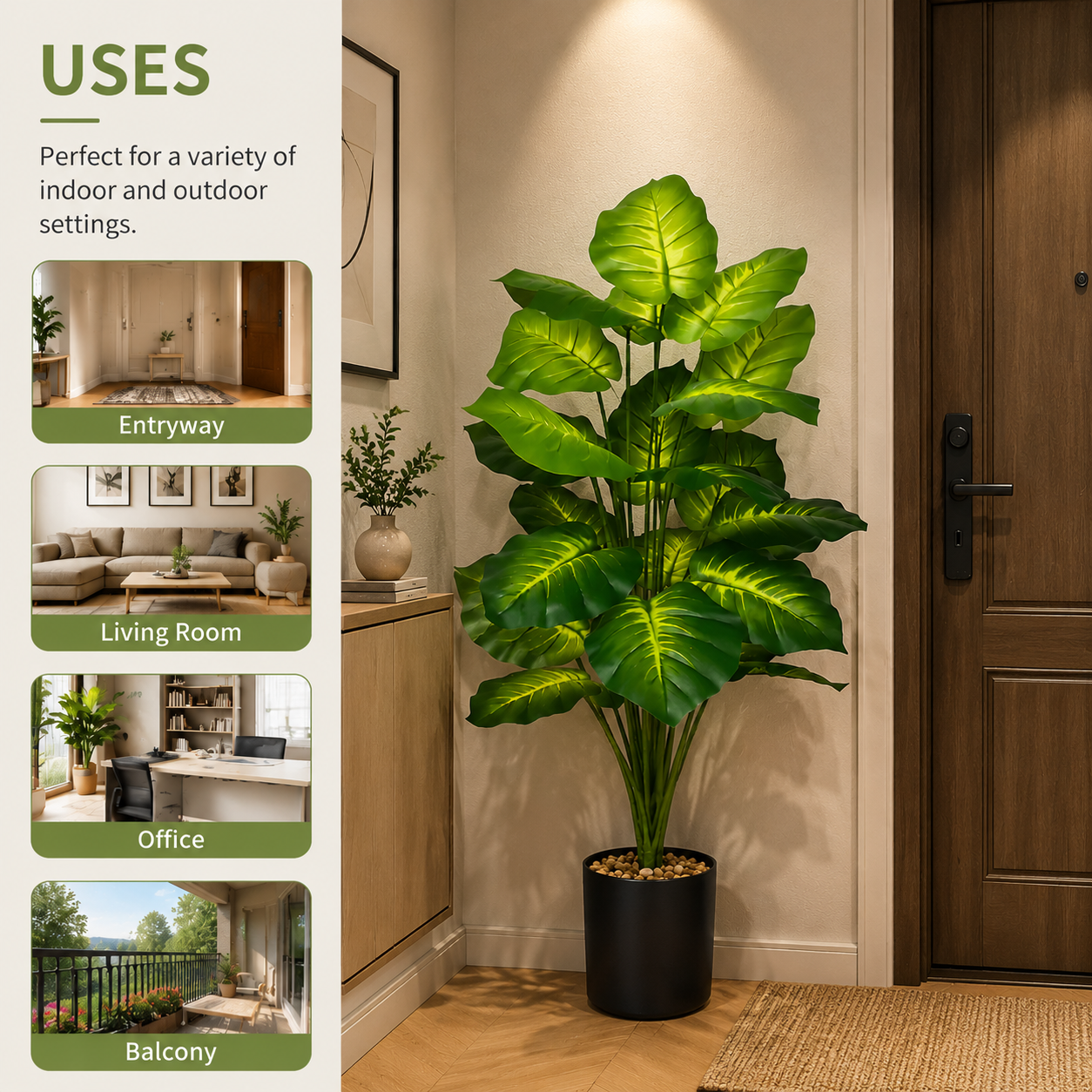 85cm Artificial Pothos Plants  - Badminton Live recension och pris