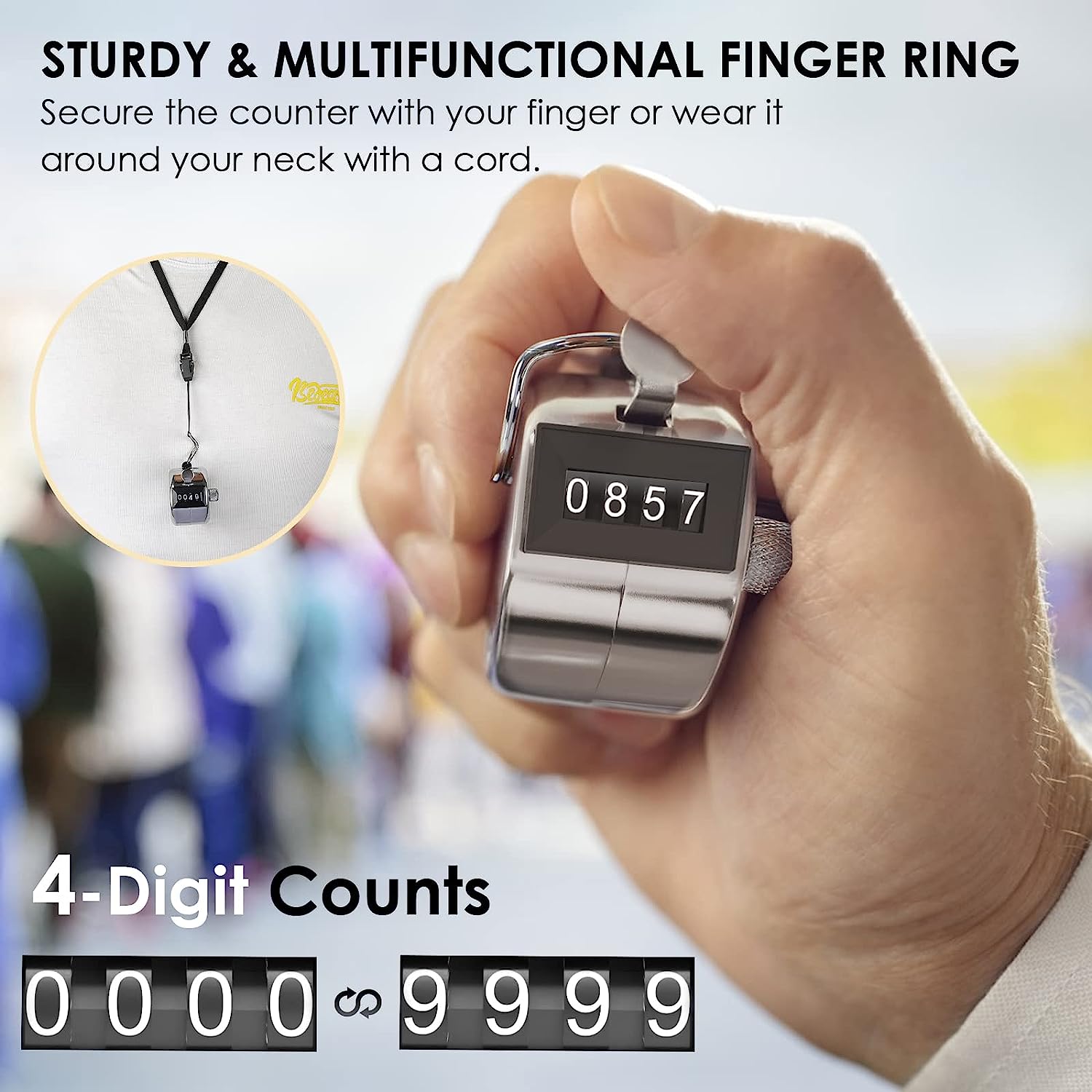 Metal Handheld Tally Counter 4 - Badminton Counter recension och pris