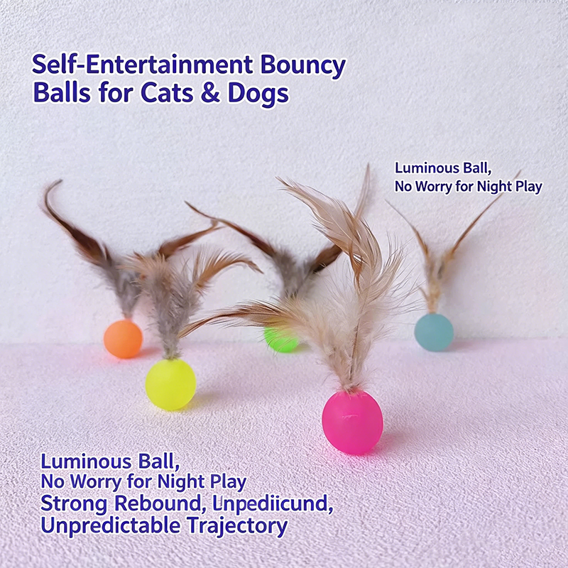 Soft Elastic Bouncy Cat Toy Lu - Badminton Bwf recension och pris