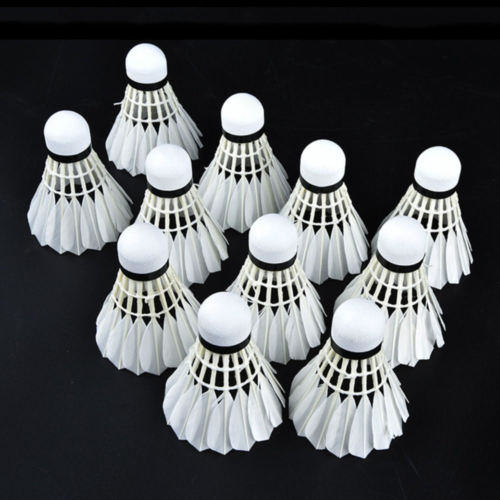 3/6/12Pcs New White Badminton  - Badminton Bwf recension och pris