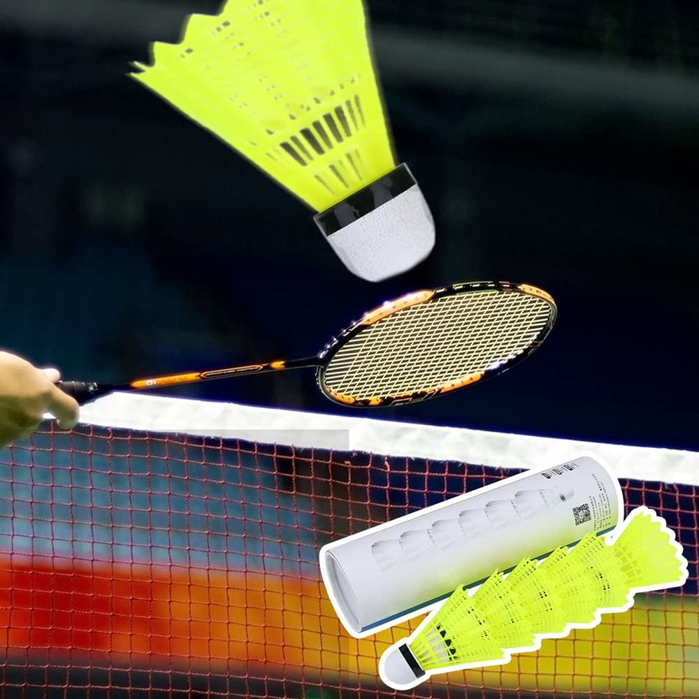 3/6/12Pcs Outdoor Sports Stabl - Badminton Nylon Shuttlecock recension och pris
