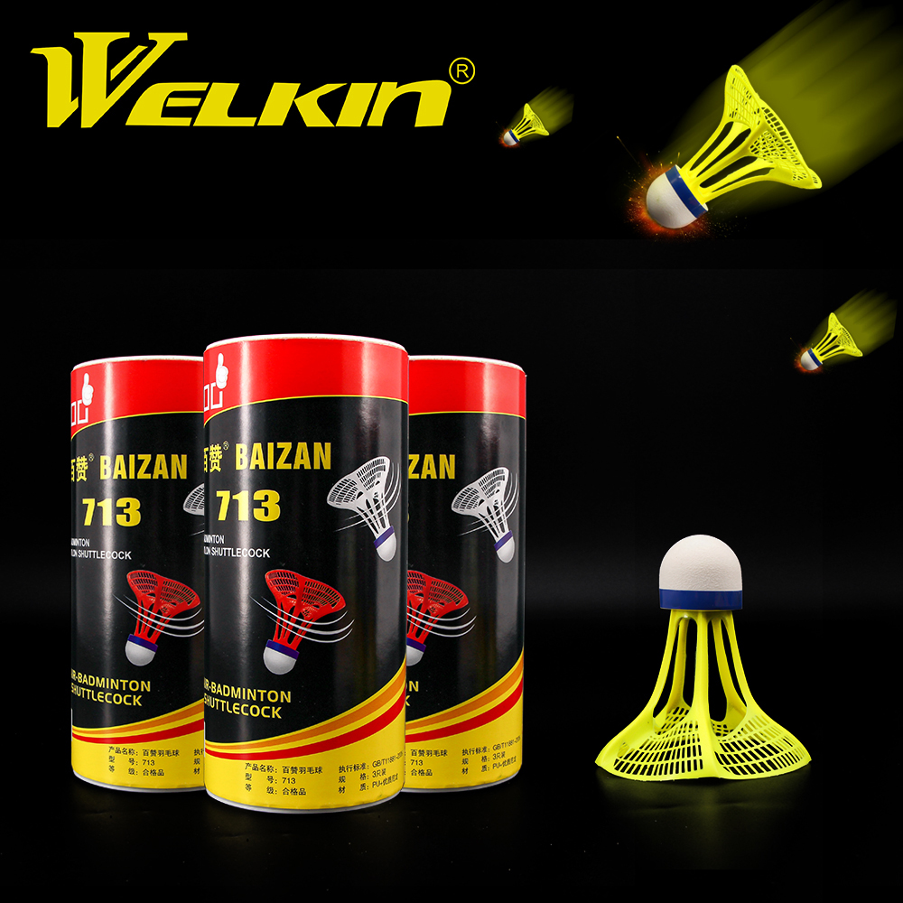 Welkin 3pcs/Pack 2022 New Orig - Badminton Nylon Shuttlecock recension och pris