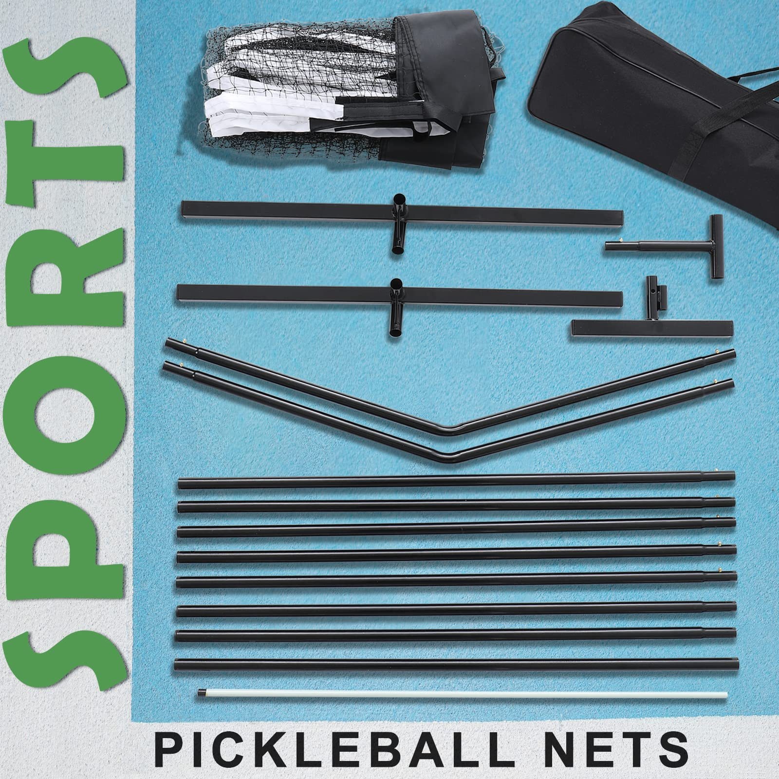 Portable 6.7*0.9 Meters Badmin - Badminton Netting recension och pris