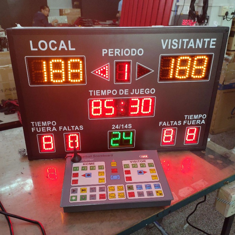 Portable Moving Scoreboard Cha - Scoreboard Digital recension och pris